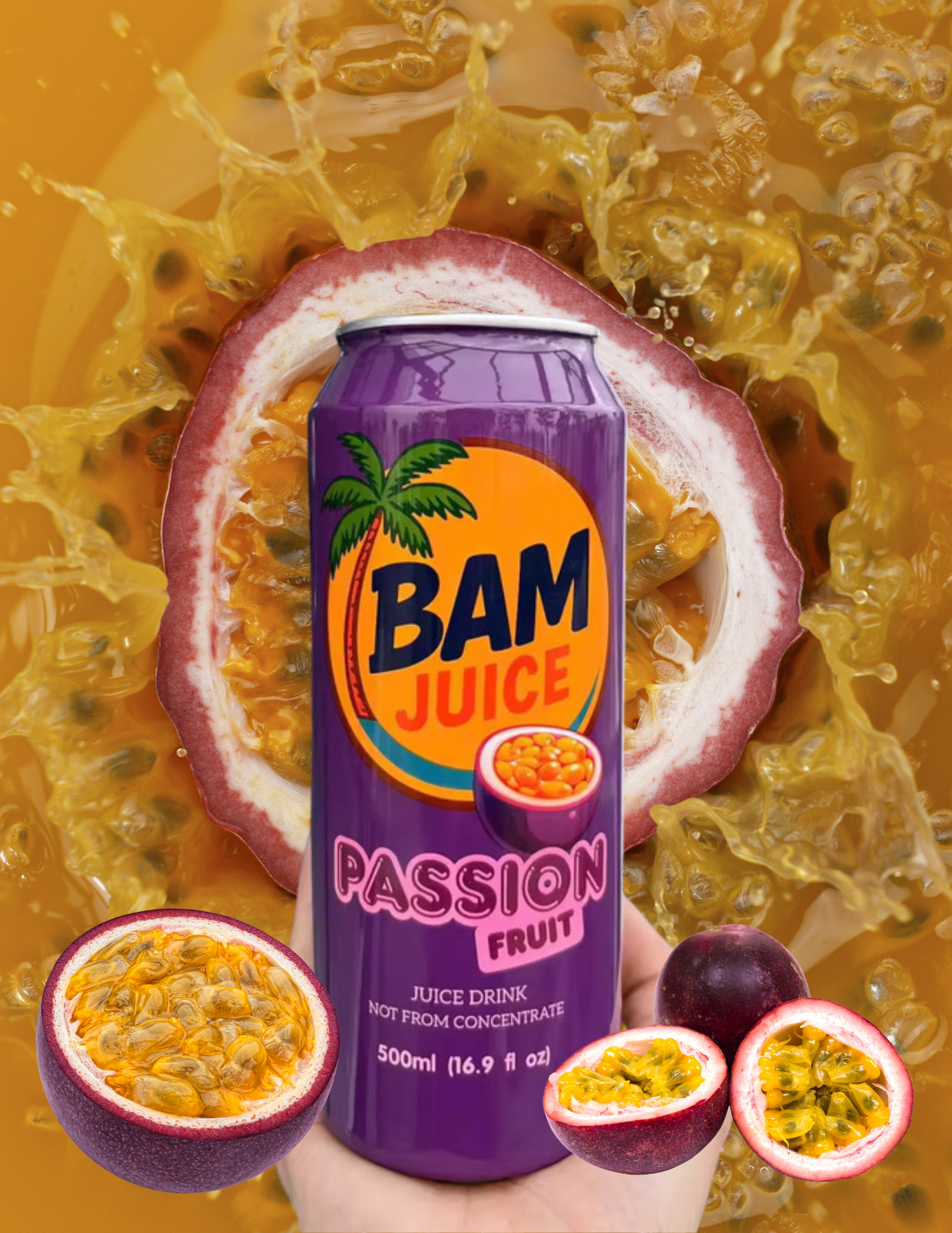 BAM JUICE / PASSION FRUIT
