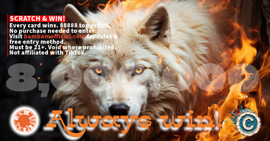 Fierce white wolf / 125 cards
