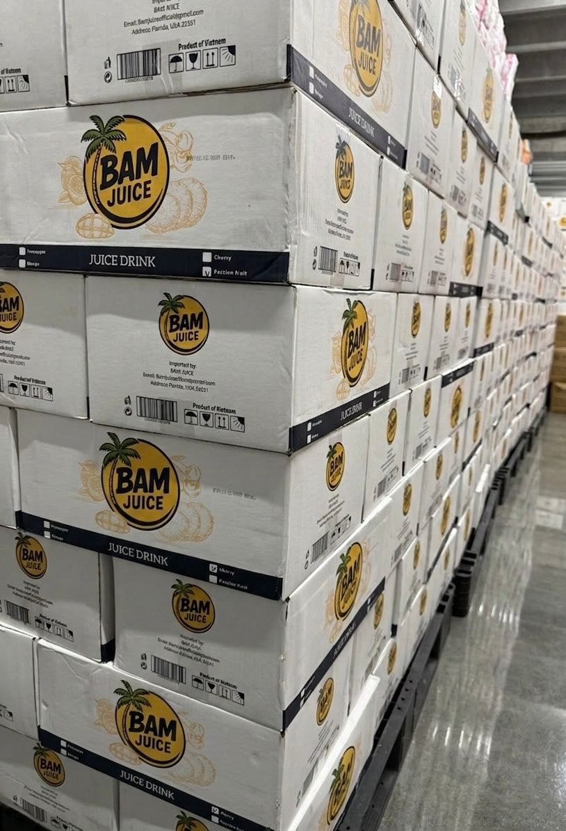 BAM JUICE / PALLET / 100 CASES