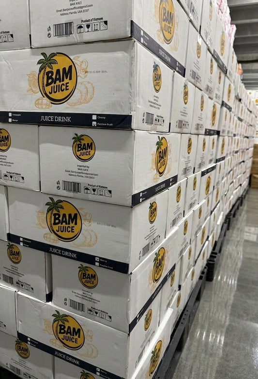 BAM JUICE / PALLET / 100 CASES