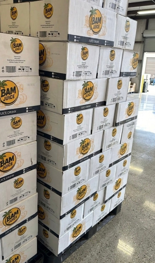 BAM JUICE / PALLET / 25 CASES